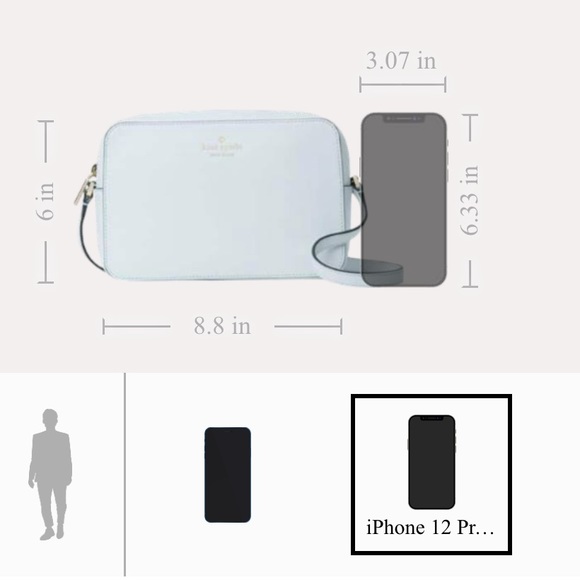 Kate Spade Harper Crossbody - Moonlight - New - Picture 6 of 10